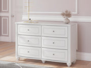 Kozlani White Dresser - PCB1819-21