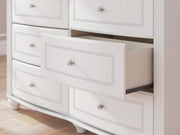 Kozlani White Dresser - PCB1819-21