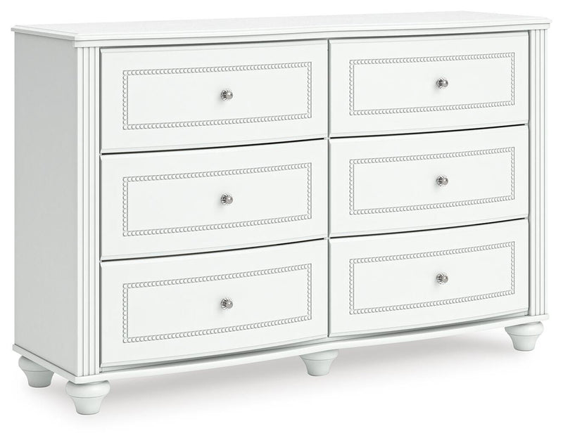 Kozlani White Dresser - PCB1819-21