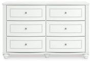 Kozlani White Dresser - PCB1819-21