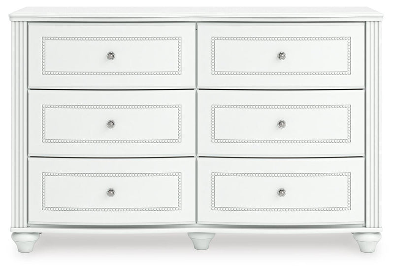 Kozlani White Dresser - PCB1819-21