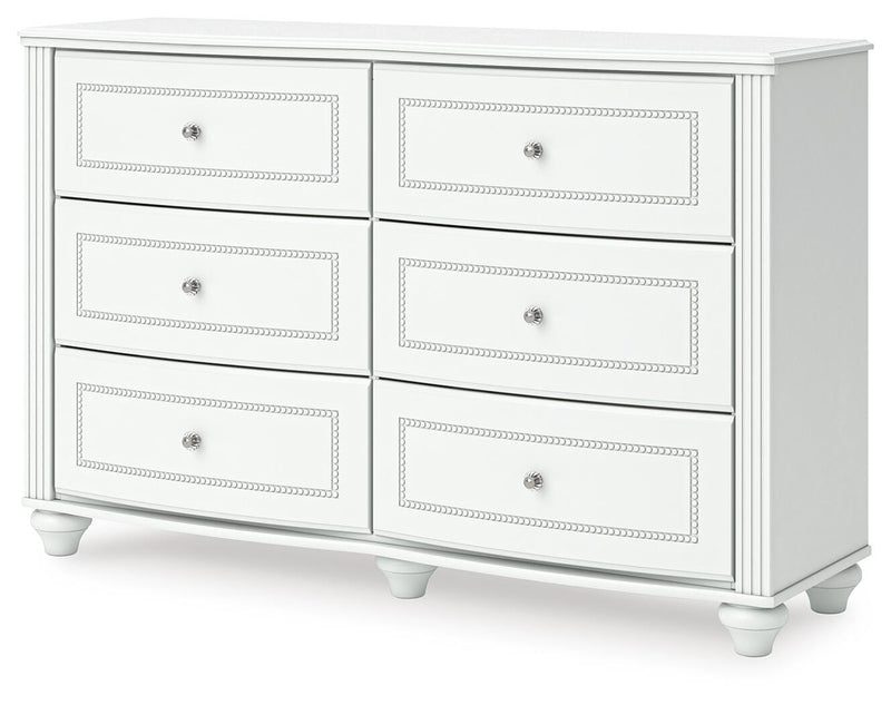 Kozlani White Dresser - PCB1819-21