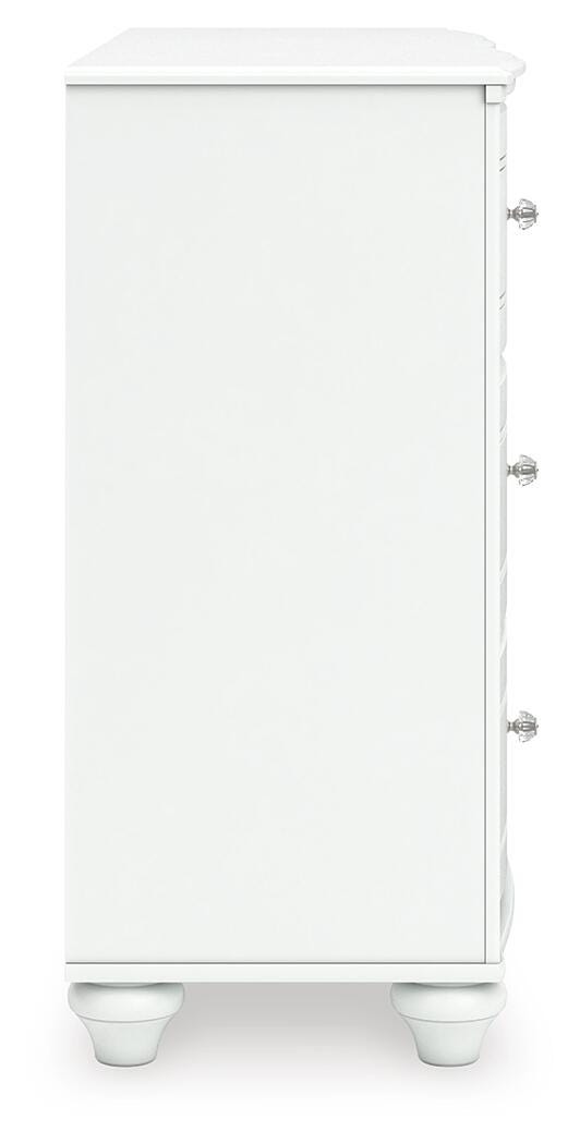 Kozlani White Dresser - PCB1819-21