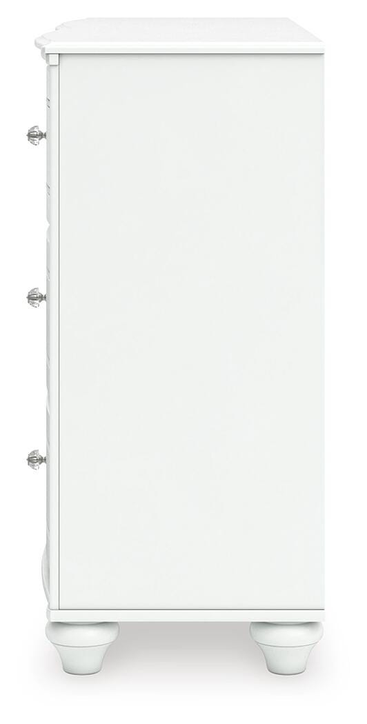 Kozlani White Dresser - PCB1819-21