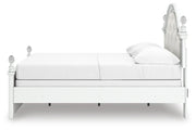 Kozlani White Full Upholstered Panel Bed - PCB1819B6