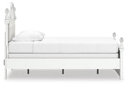 Kozlani White Twin Upholstered Panel Bed - PCB1819B5