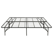 Kramer Eastern King Folding Metal Platform Bed Frame Black - 305696KE