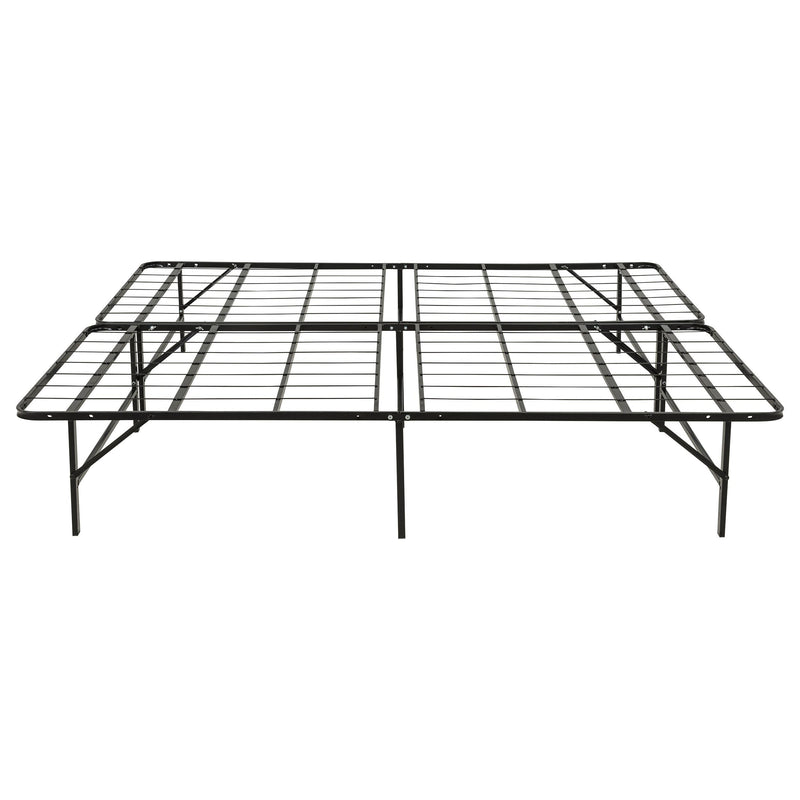 Kramer Eastern King Folding Metal Platform Bed Frame Black - 305696KE