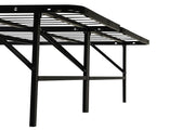 Kramer Eastern King Folding Metal Platform Bed Frame Black - 305696KE