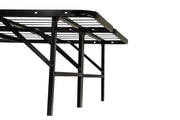Kramer Full Folding Metal Platform Bed Frame Black - 305696F