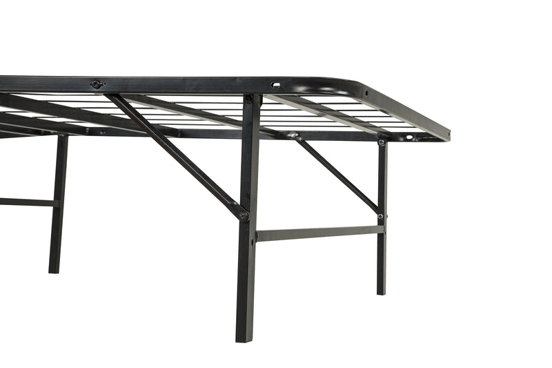 Kramer Twin Folding Metal Platform Bed Frame Black - 305696T