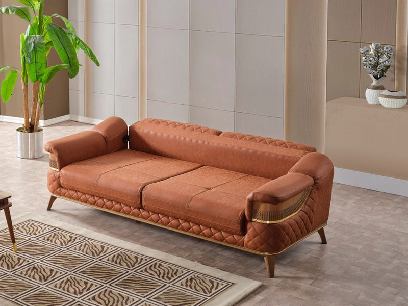 Kristal 90" Wide Extendable Sofa - Extendable Sofas