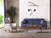 Kristal Living Room Set - Living Room Sets