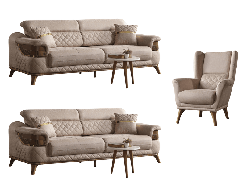 Kristal Living Room Set - Living Room Sets