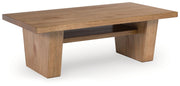 Kristiland Light Brown Coffee Table - T674-1