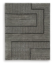 Kurtmen Black/Ivory 7'10" x 9'10" Area Rug - R407591