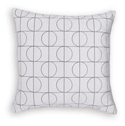 Kydner White/Black Pillow (Set of 4) - A1001107