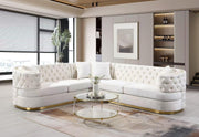 L323 - JAVA Cream 3PC Cream Sectional - L323-Cream-3PC