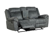 [L360-R] Palm - Recliner (Gray), Fabric, Gray With : Rocker recliner Box: 1 of 1 Each - L360-R