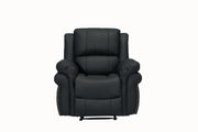 L430 - Cesar ( Black ) 2 PC ( Sofa & Loveseat ) - L430-BLK-2PC