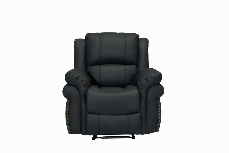 L430 - Cesar ( Black ) RECLINING SOFA - L430-3