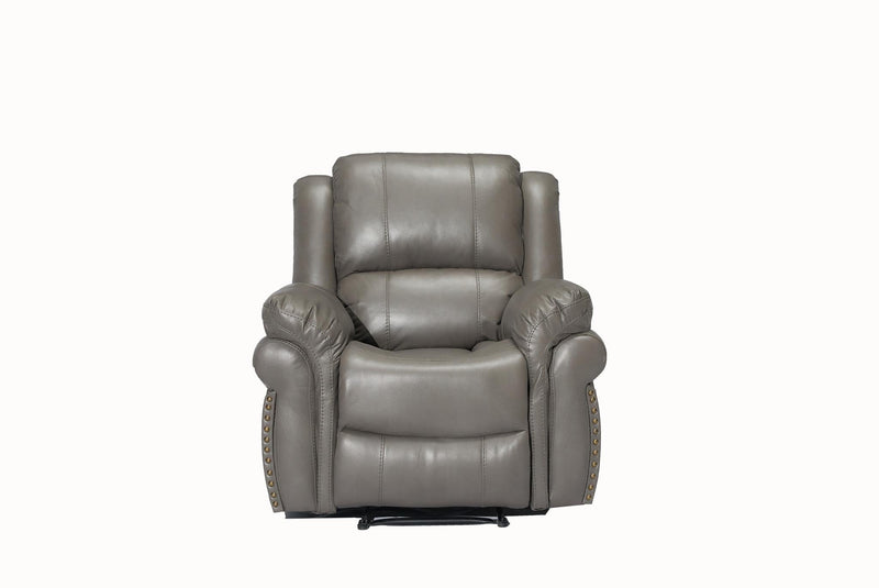 L431 - Cesar ( Grey ) RECLINING LOVESEAT - L431-2