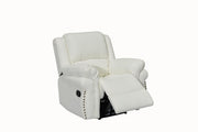L432 - Cesar ( White ) 2 PC ( Sofa & Loveseat ) - L432-White-2PC