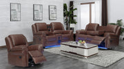 L433 - Cesar ( Brown ) 3 PC ( Sofa & Loveseat & Chair ) - L433-BWN-3PC