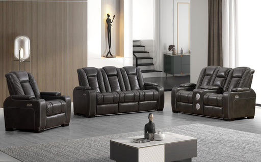 L441 - Knox Grey 2PC (Power Sofa & Loveseat) - L441-Grey-2PC