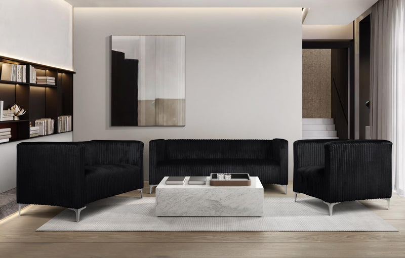 [L454-SL] Austin - SL (Black), Velvet, Black With : N/A Each - L454-SL
