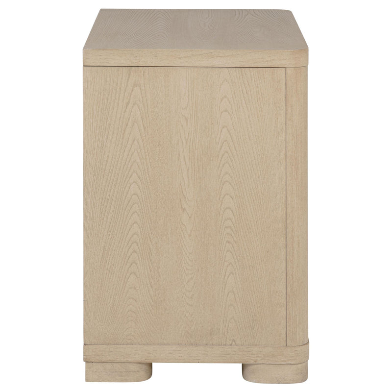 Ladera 2-drawer Nightstand Bedside Table Light Elm - 225082