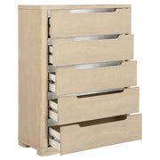 Ladera 5-drawer Bedroom Chest of Drawers Light Elm - 225085