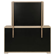 Ladera 6-drawer Bedroom Dresser and Mirror Light Elm - 225083M