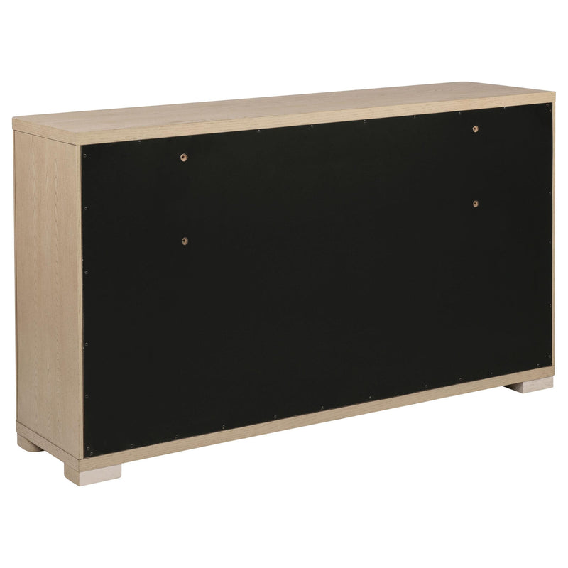 Ladera 6-drawer Bedroom Dresser Light Elm - 225083