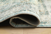 Ladstoney Teal/Beige/Ochre 5' x 7' Memory Foam Area Rug - R407502
