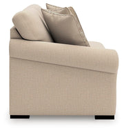 LadyMae Twill Left-Arm Facing Loveseat - 5940455