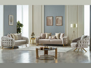 Laguna 35" Wide Tufted Armchair - Accent Chairs