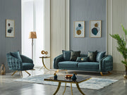Laguna 35" Wide Tufted Armchair - Accent Chairs