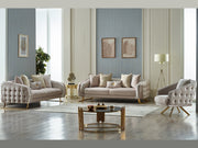 Laguna 35" Wide Tufted Armchair - Accent Chairs
