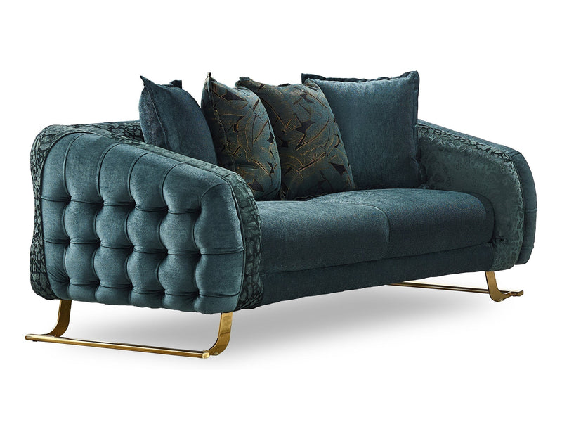 Laguna 75" Wide Tufted Loveseat - Loveseat
