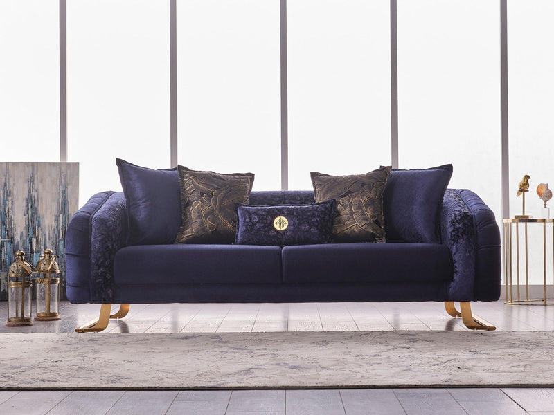 Laguna 91" Wide Tufted Sofa - Sofas