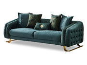 Laguna 91" Wide Tufted Sofa - Sofas