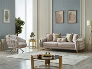 Laguna 91" Wide Tufted Sofa - Sofas