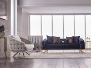Laguna 91" Wide Tufted Sofa - Sofas
