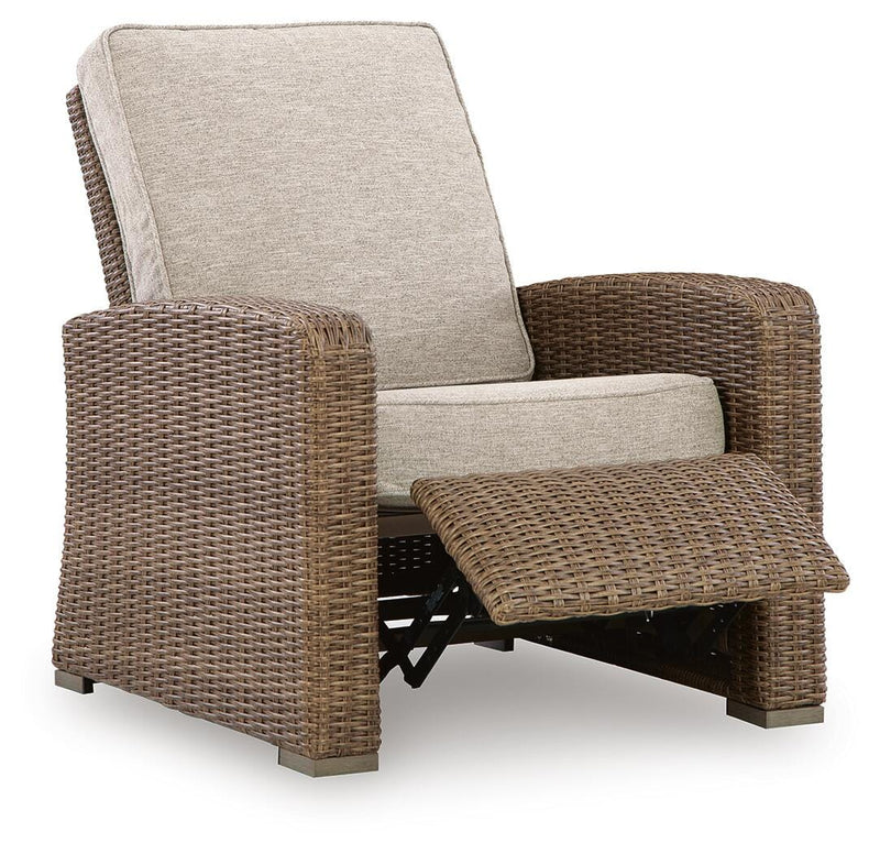 Laguna Heights Beige Outdoor Recliner - PCP790-825