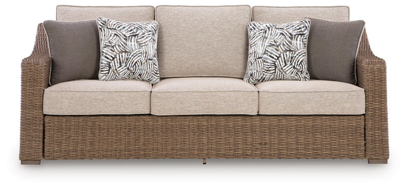 Laguna Heights Beige Outdoor Sofa with Cushion - PCP790-838