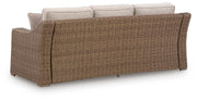 Laguna Heights Beige Outdoor Sofa with Cushion - PCP790-838