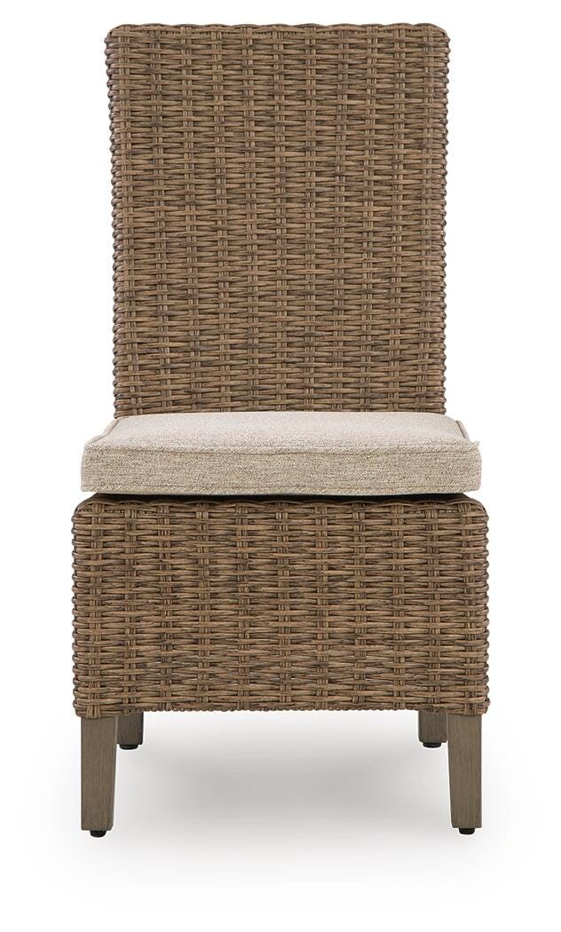 Laguna Heights Beige Side Chair with Cushion (Set of 2) - PCP790-601