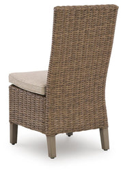 Laguna Heights Beige Side Chair with Cushion (Set of 2) - PCP790-601