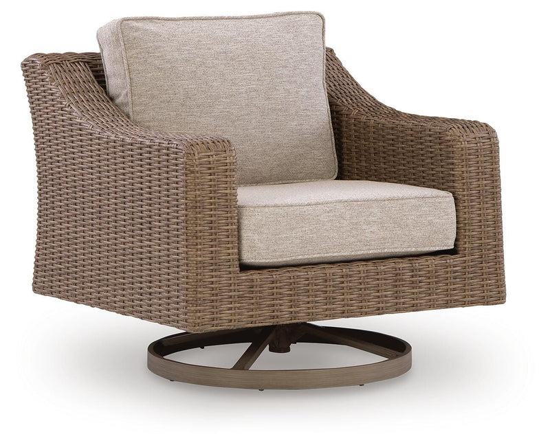 Laguna Heights Beige Swivel Lounge with Cushion - PCP790-821